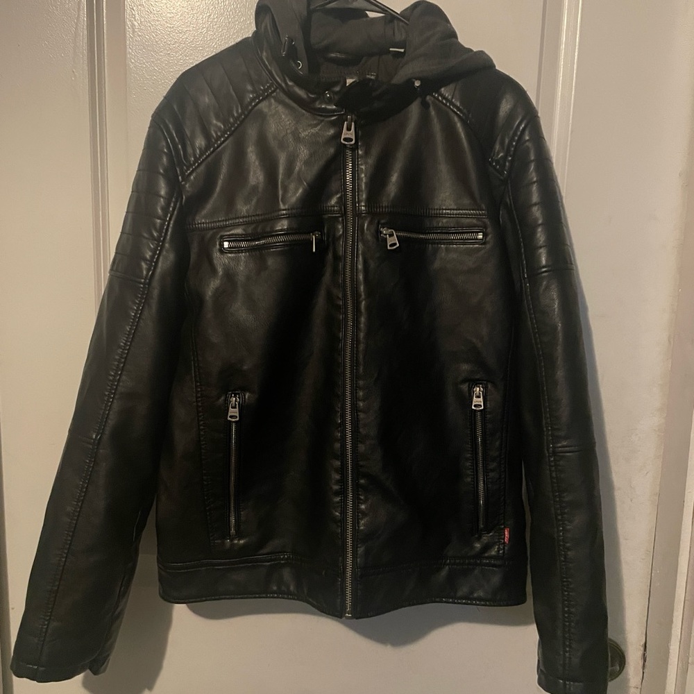 Leather Levi jacket